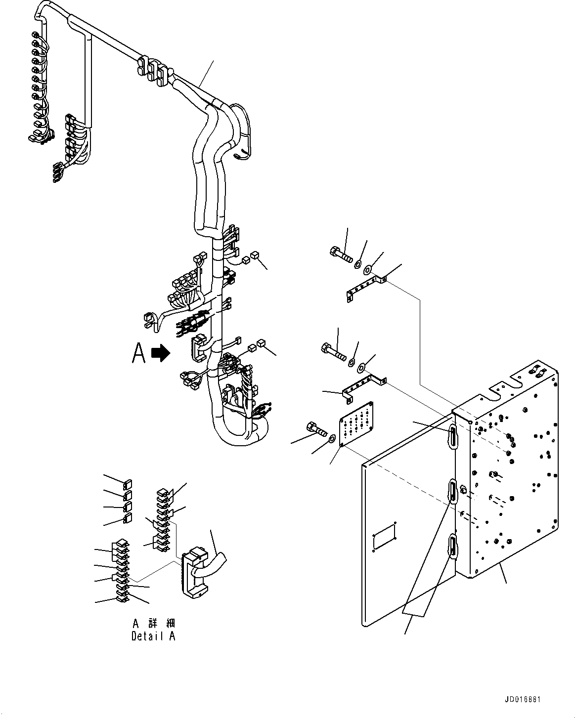 Жгут проводов 21T-06-35560 KOMATSU