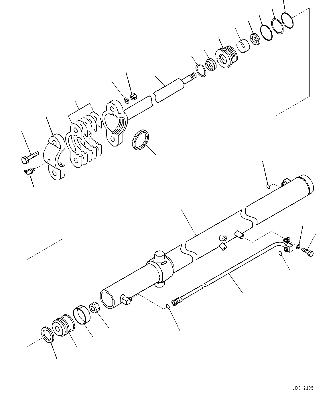 Трубка 707-86-01090 KOMATSU