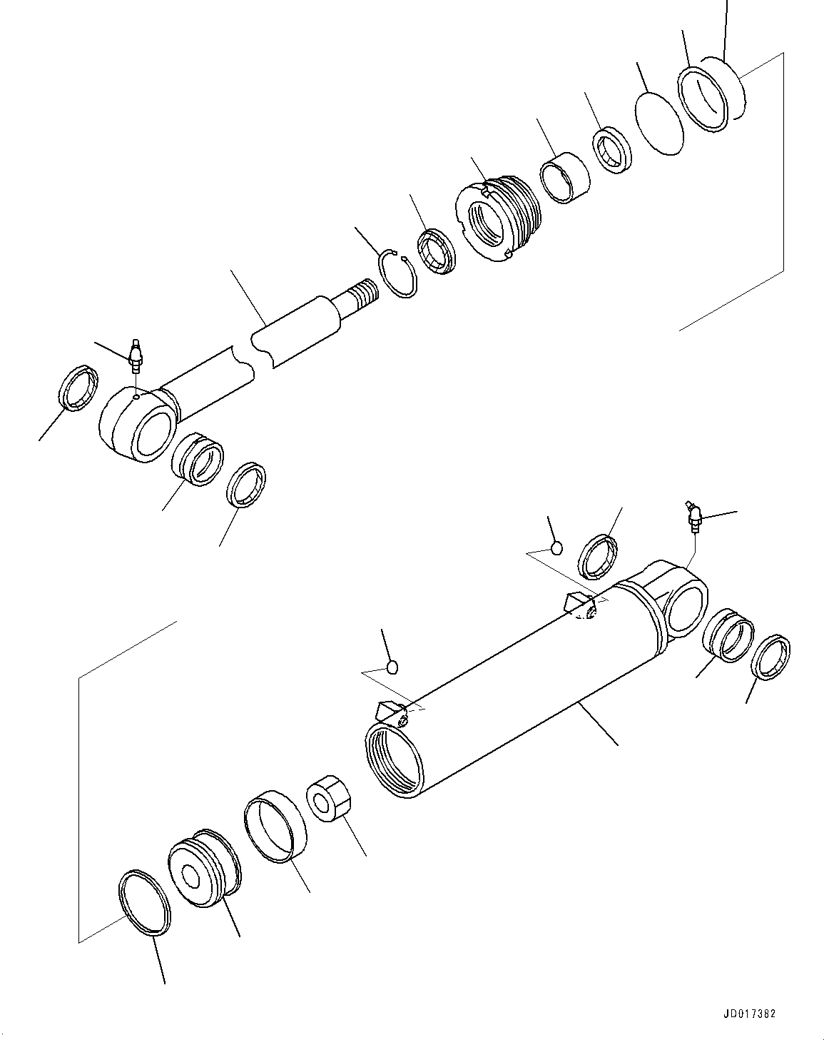 Головка цилиндров 707-29-90730 KOMATSU