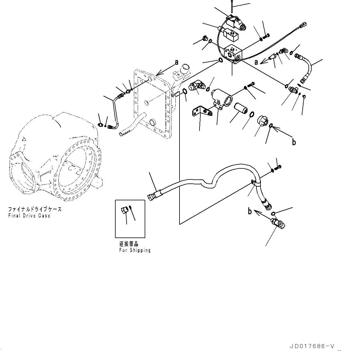 HOSE, 270MM 11Y-62-13680 KOMATSU