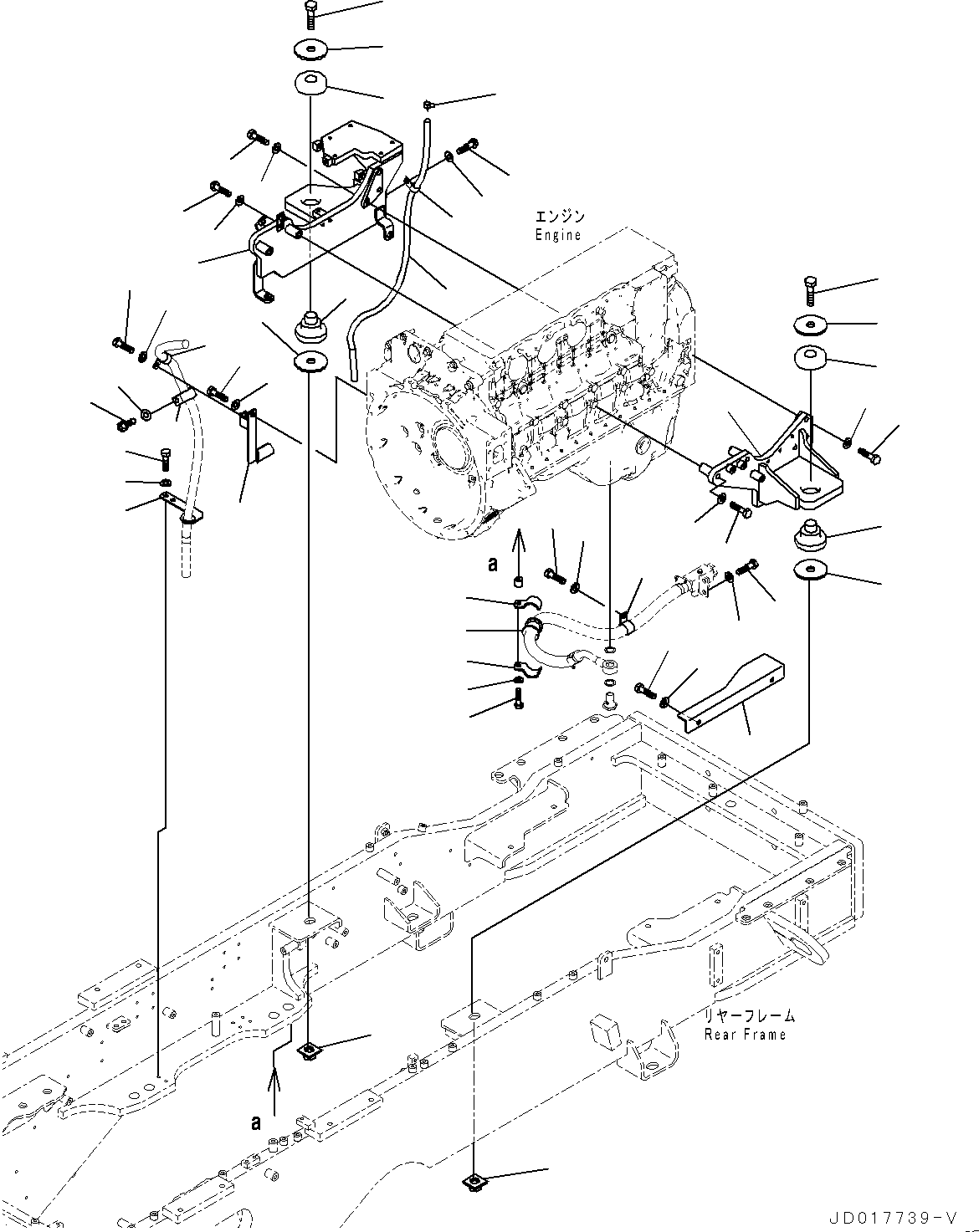 Пластина 23B-01-71410 KOMATSU