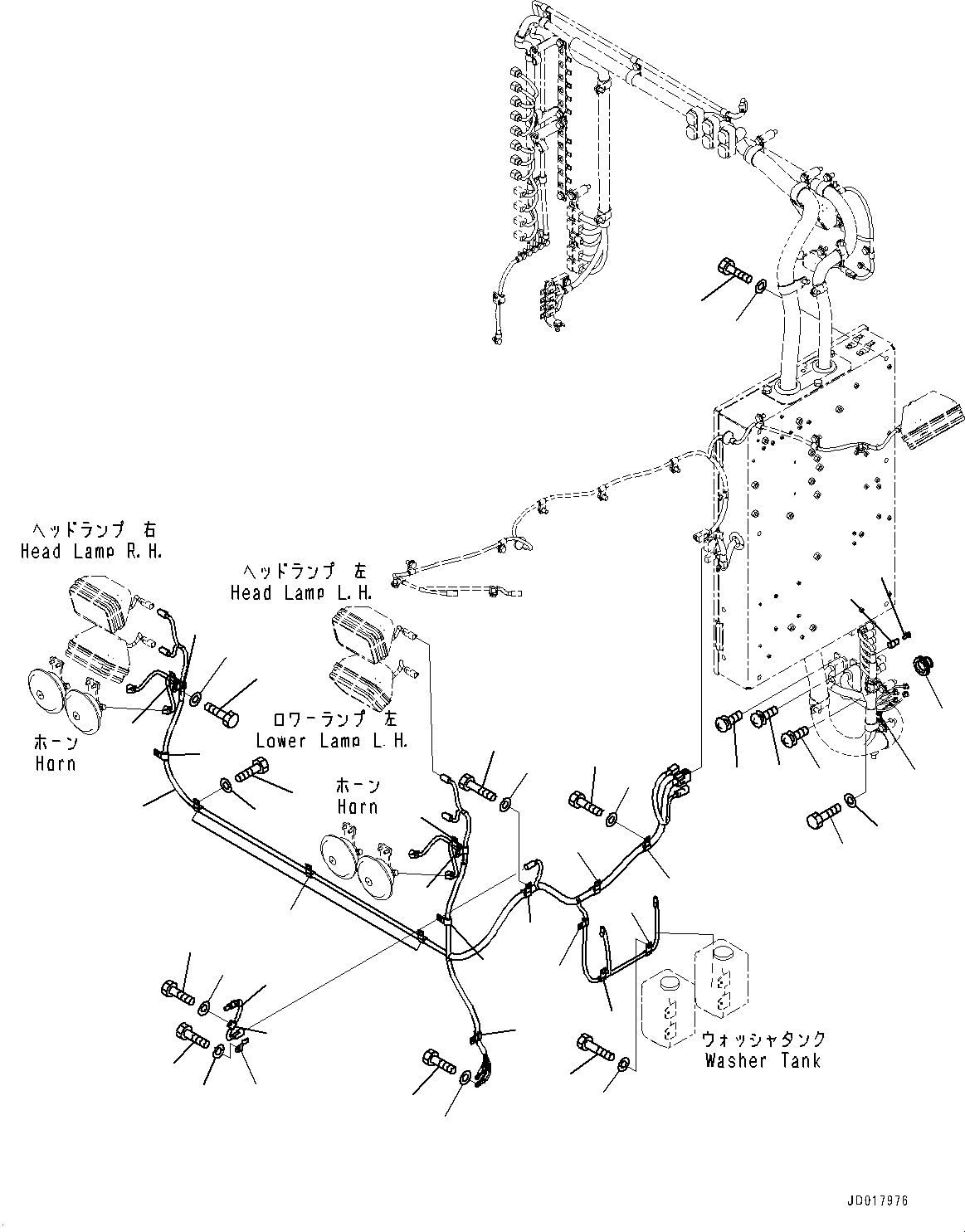 Жгут проводов 21T-06-32182 KOMATSU