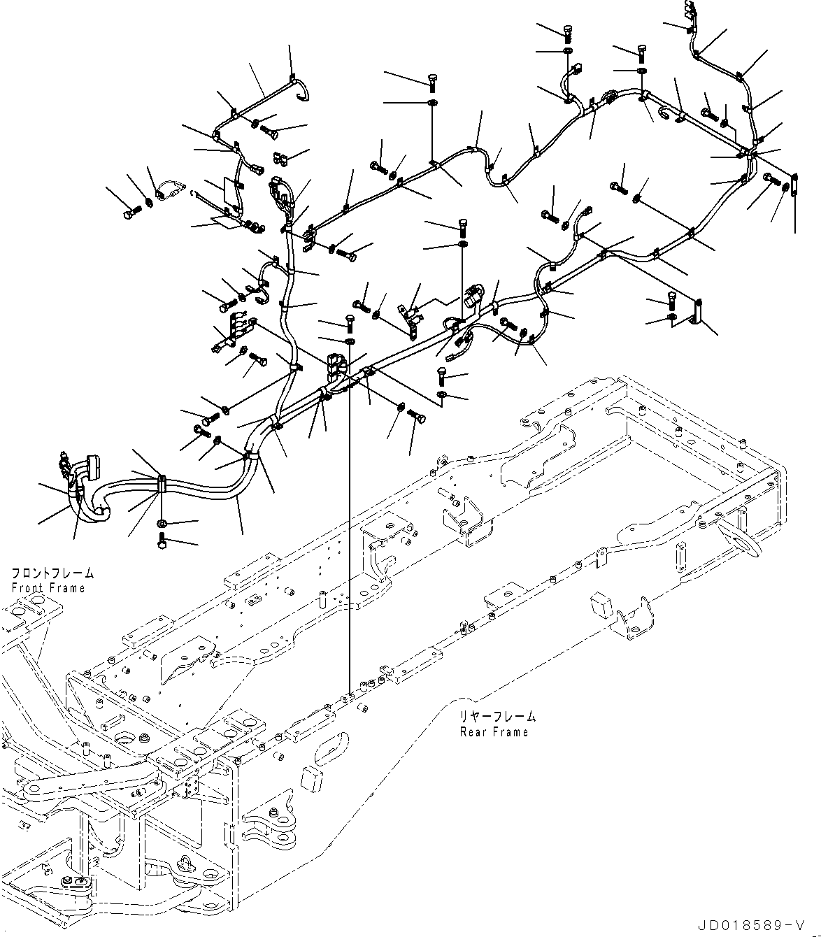 Жгут проводов 23B-06-71121 KOMATSU
