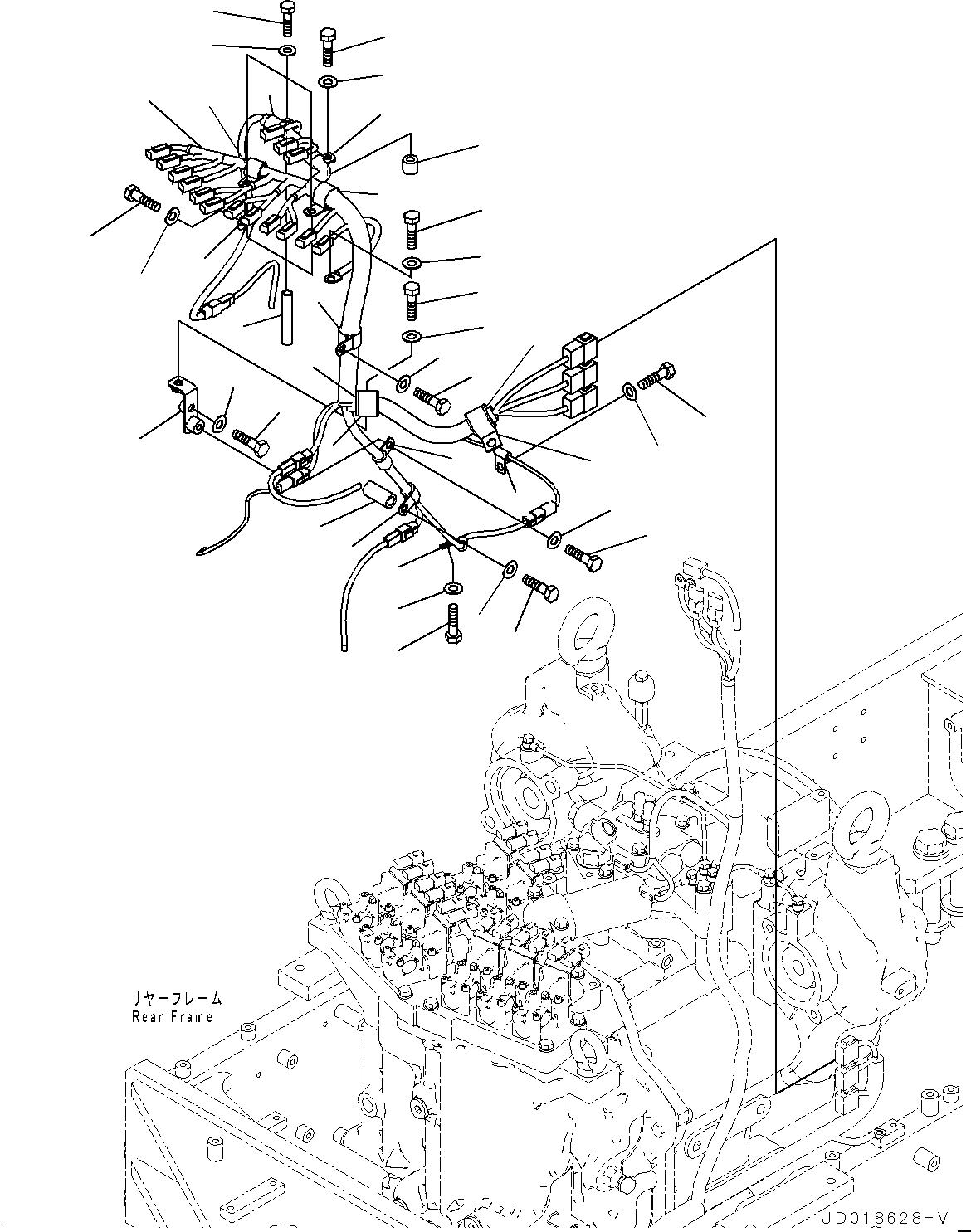 Жгут проводов 23B-06-71140 KOMATSU