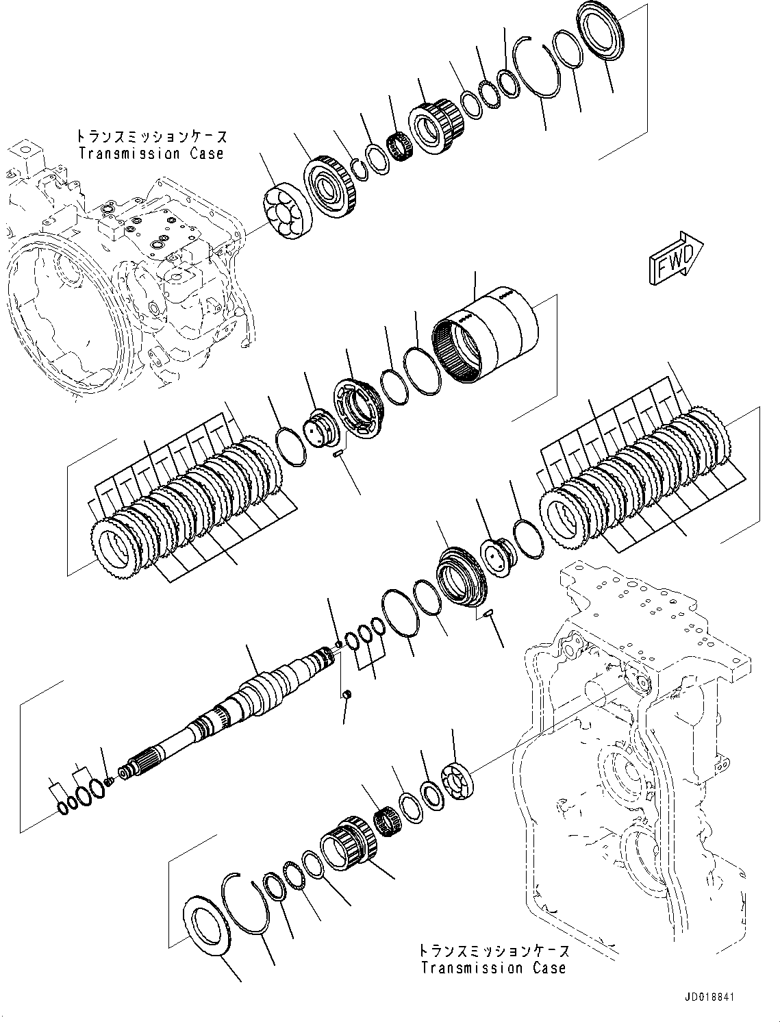Clutch Assembly 23B-15-72010 KOMATSU