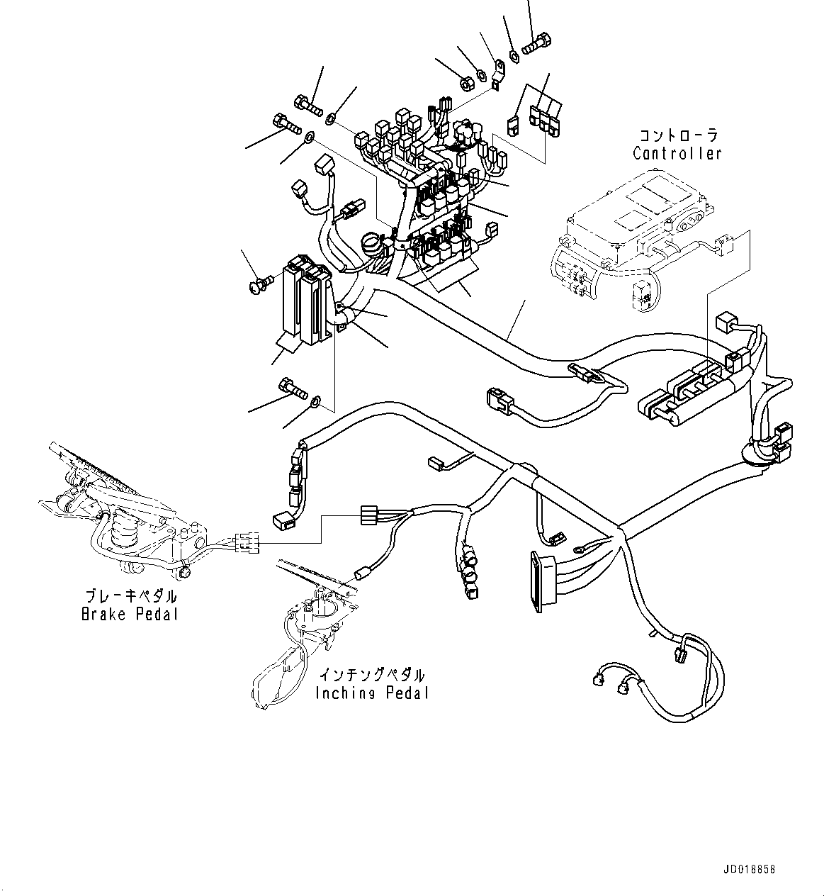 Жгут проводов 23B-06-71173 KOMATSU