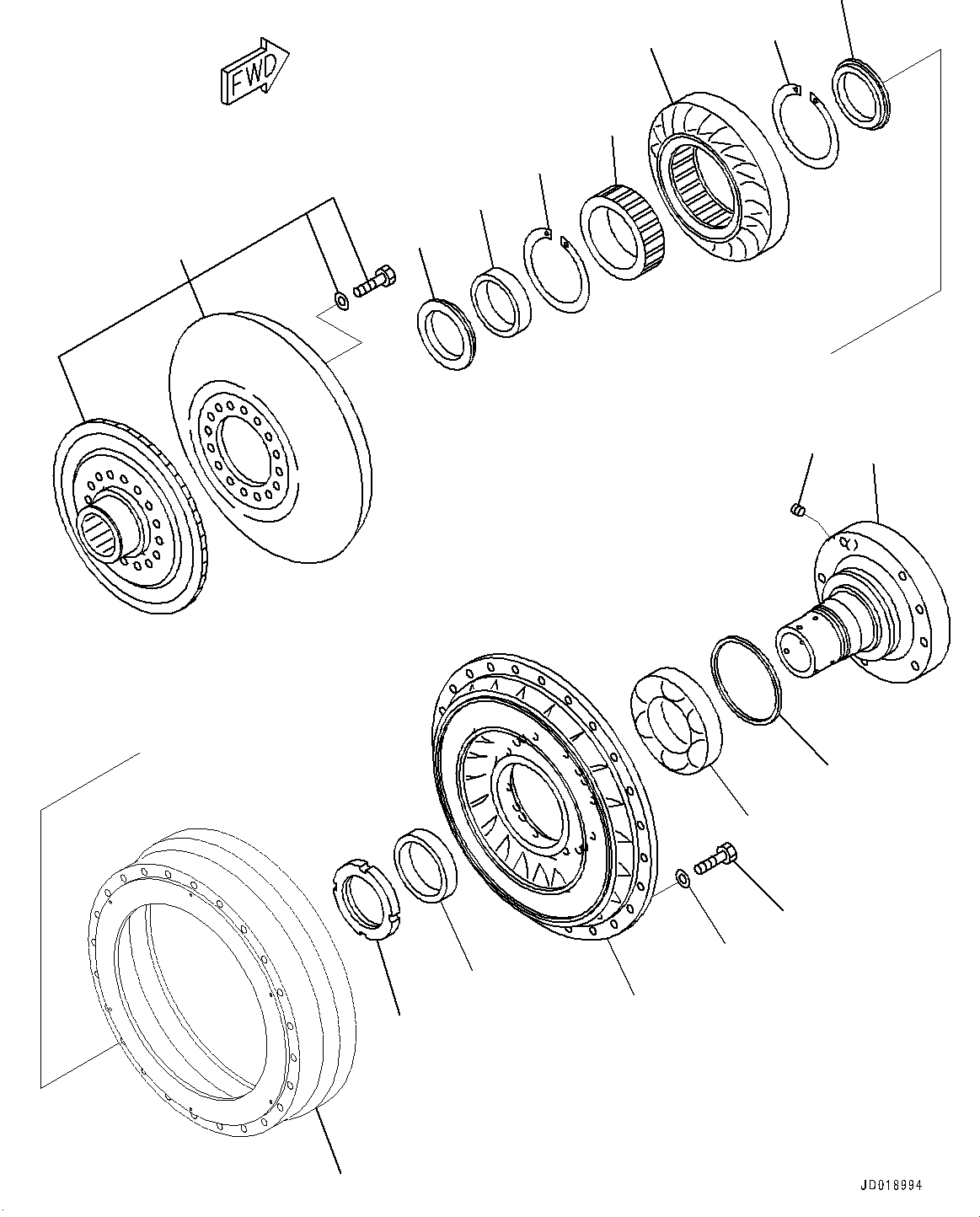Converter Assembly 23B-13-71000 KOMATSU