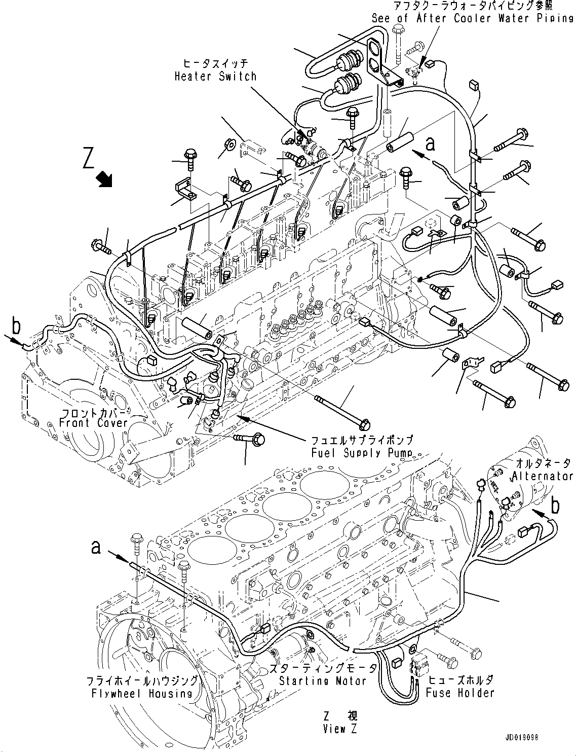 Болт 01435-01010 KOMATSU