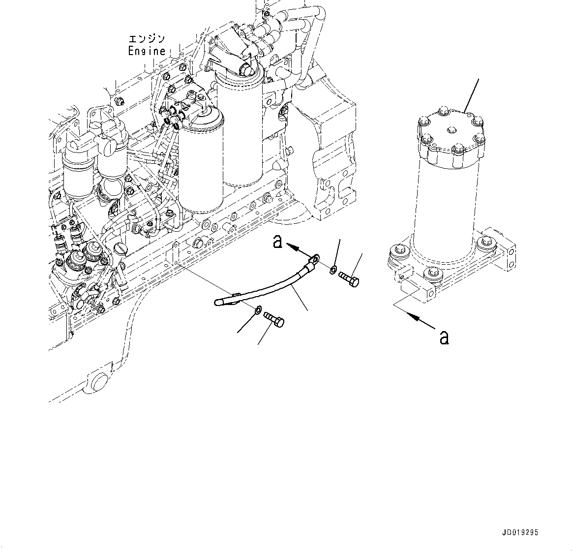 Cover(Power Train Filter) (17A-49-15441) KOMATSU