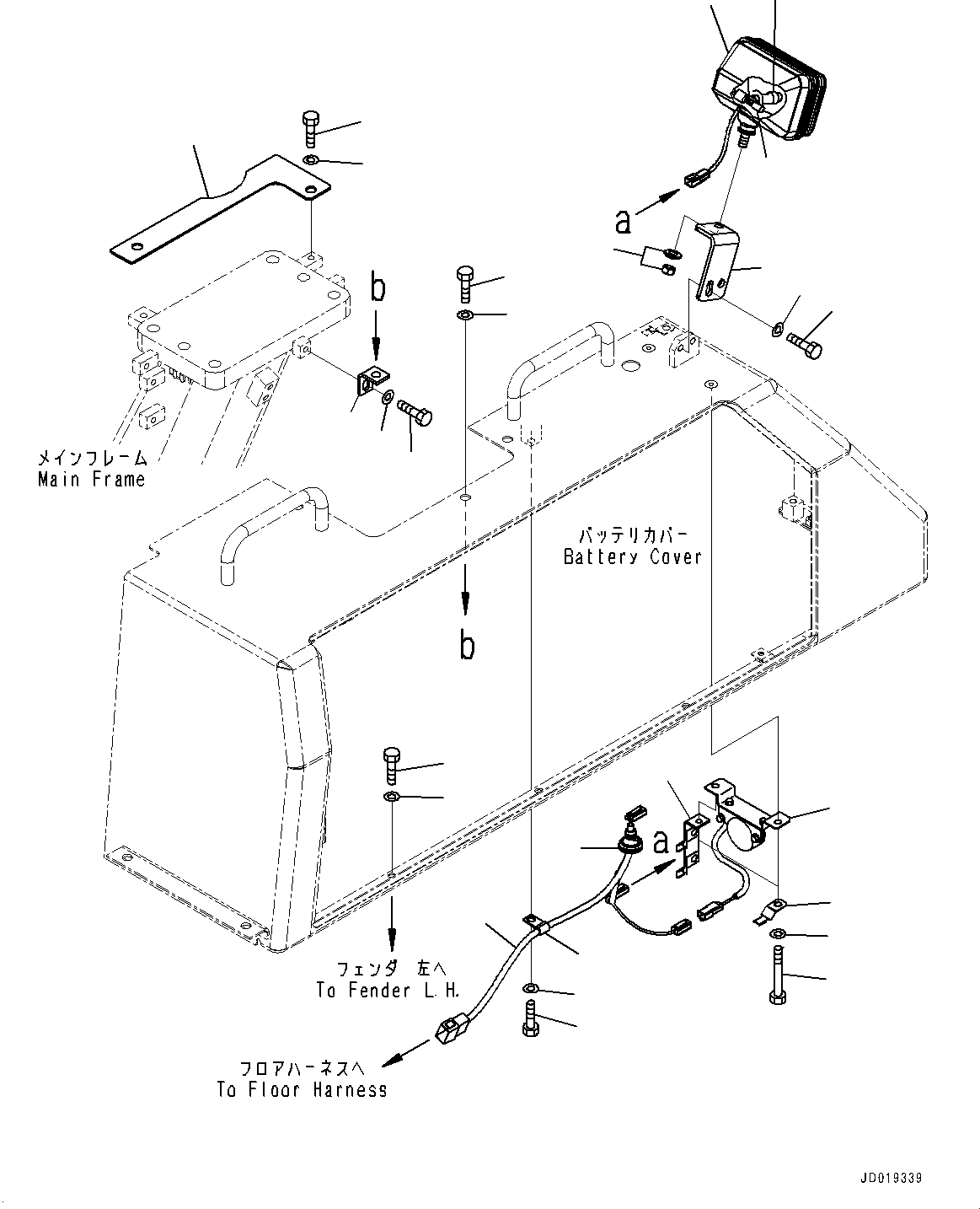 Жгут проводов 154-06-74330 KOMATSU