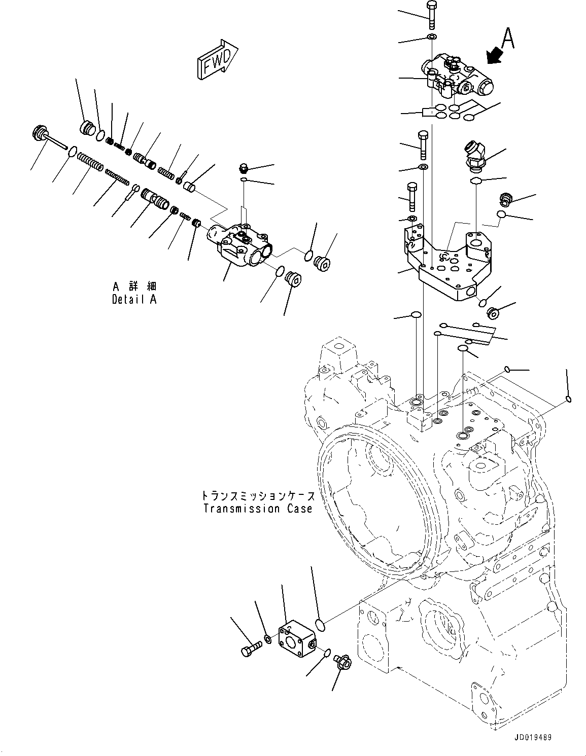 Блок 23B-15-75151 KOMATSU