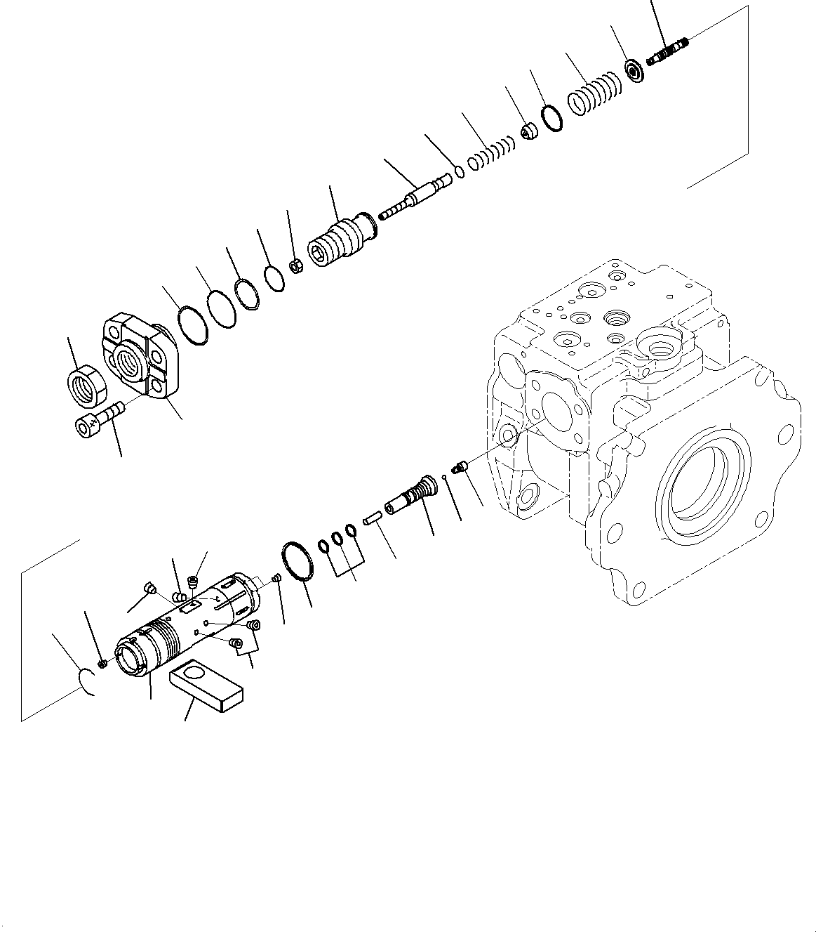 Valve Assembly, PC (708-1H-03230) KOMATSU