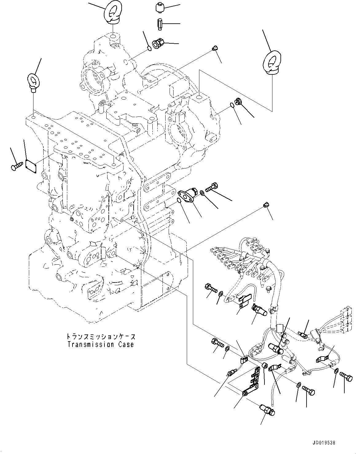 Кронштейн 23B-06-71871 KOMATSU