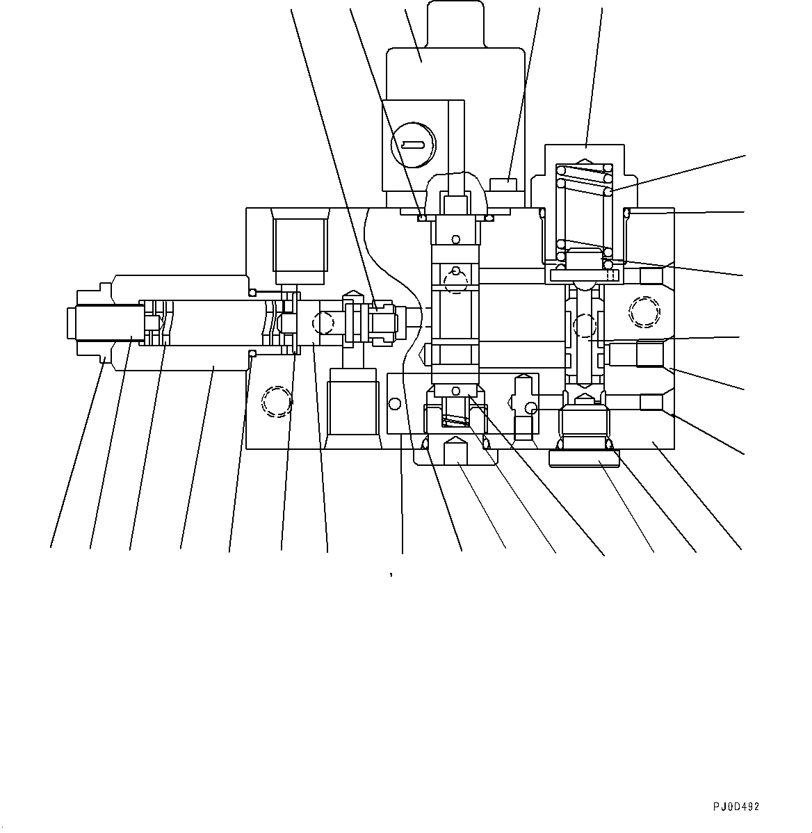 Болт UC1301502002 KOMATSU