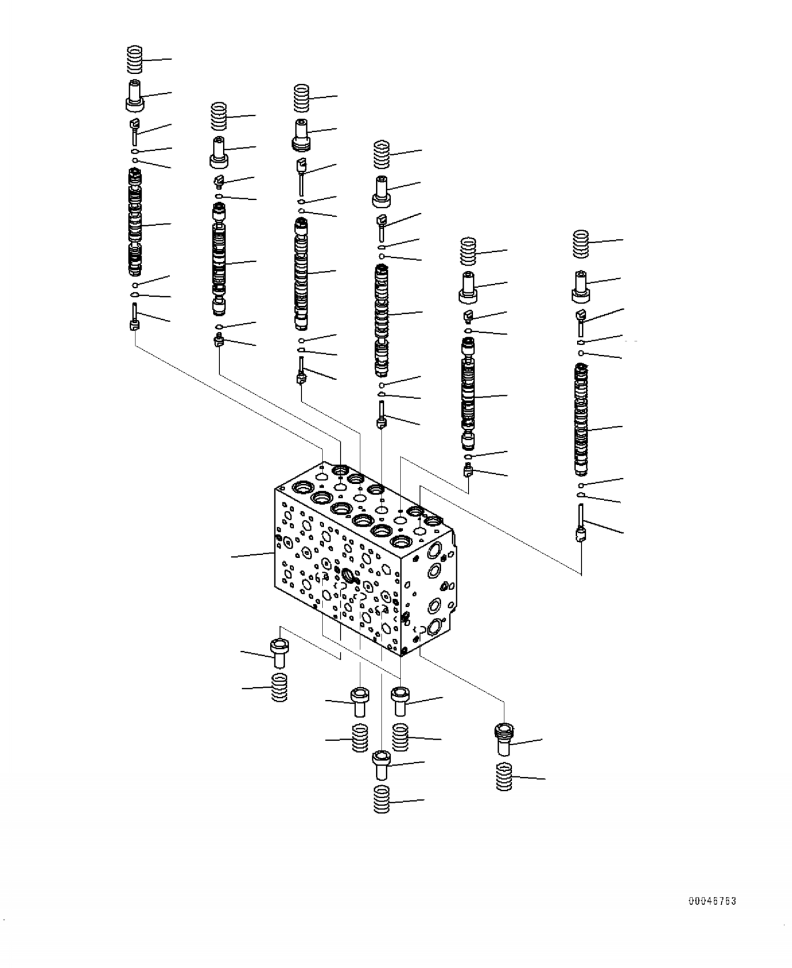 Клапан управления в сборе 723-47-29700 KOMATSU