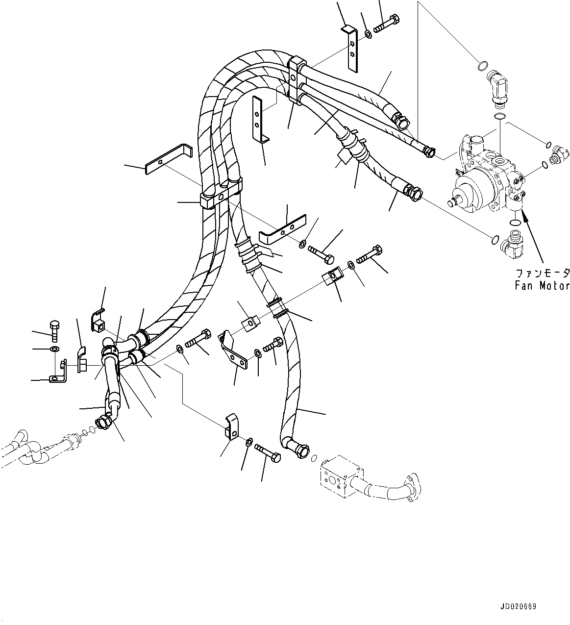 Амортизирующая подушка 07095-00682 KOMATSU
