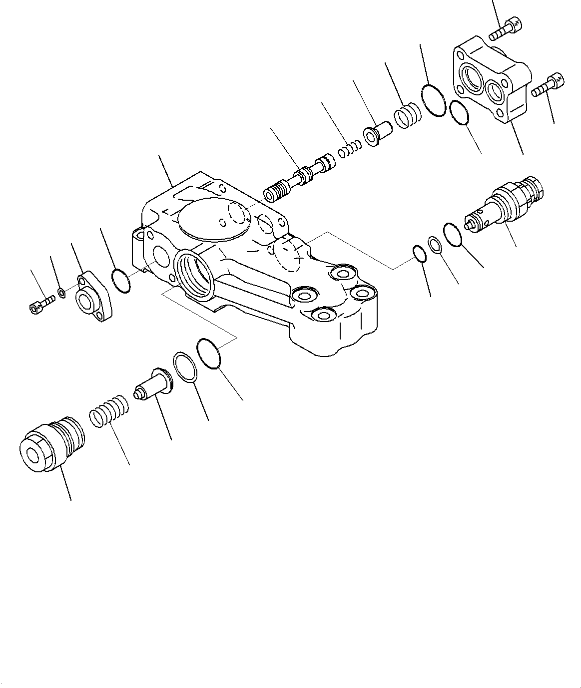 Клапан пилотный 702-21-08840 KOMATSU