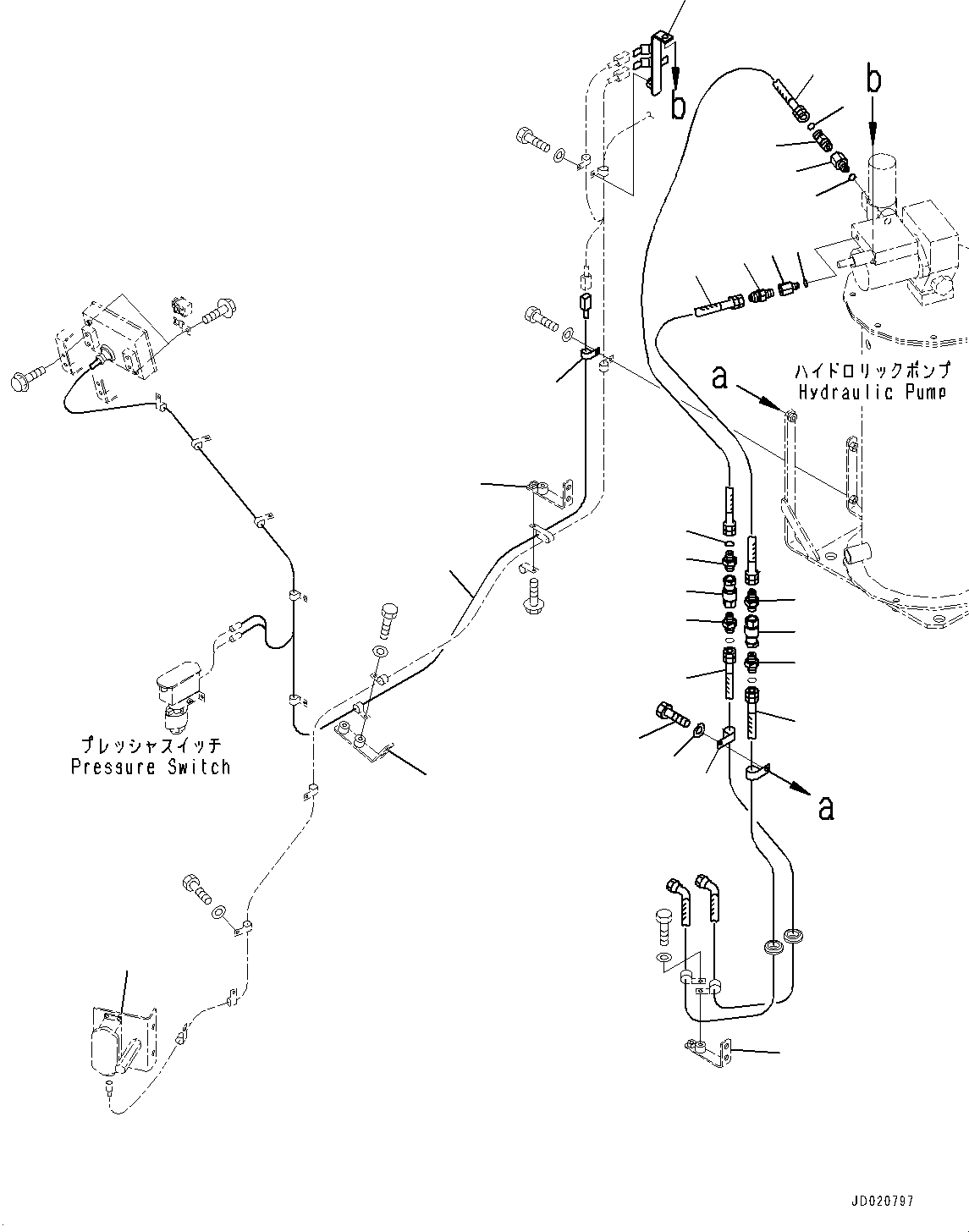 Box(Auto-greasing System,Rear Piping,With Auto-greasing System) (427-S95-A360) KOMATSU