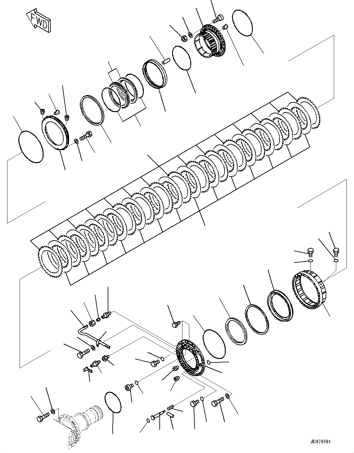 Brake Assembly 427-33-13053 KOMATSU