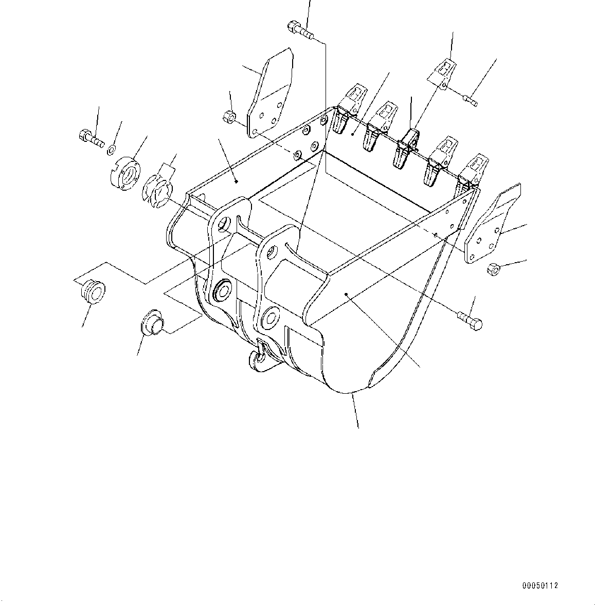 Пластина сварная 205-920-3520 KOMATSU