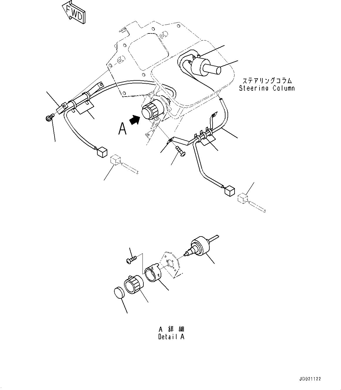 Wiring Harness(Floor,Wiring Harness) (427-06-25793) KOMATSU