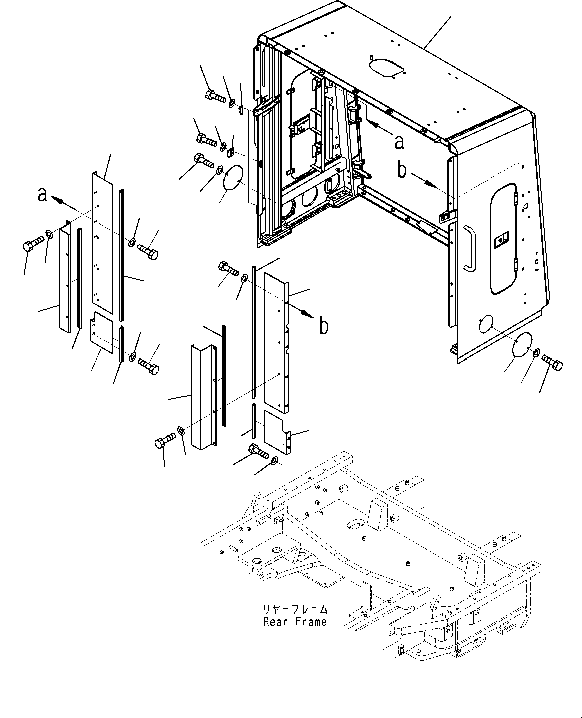 Guard, Radiator 427-54-39110 KOMATSU