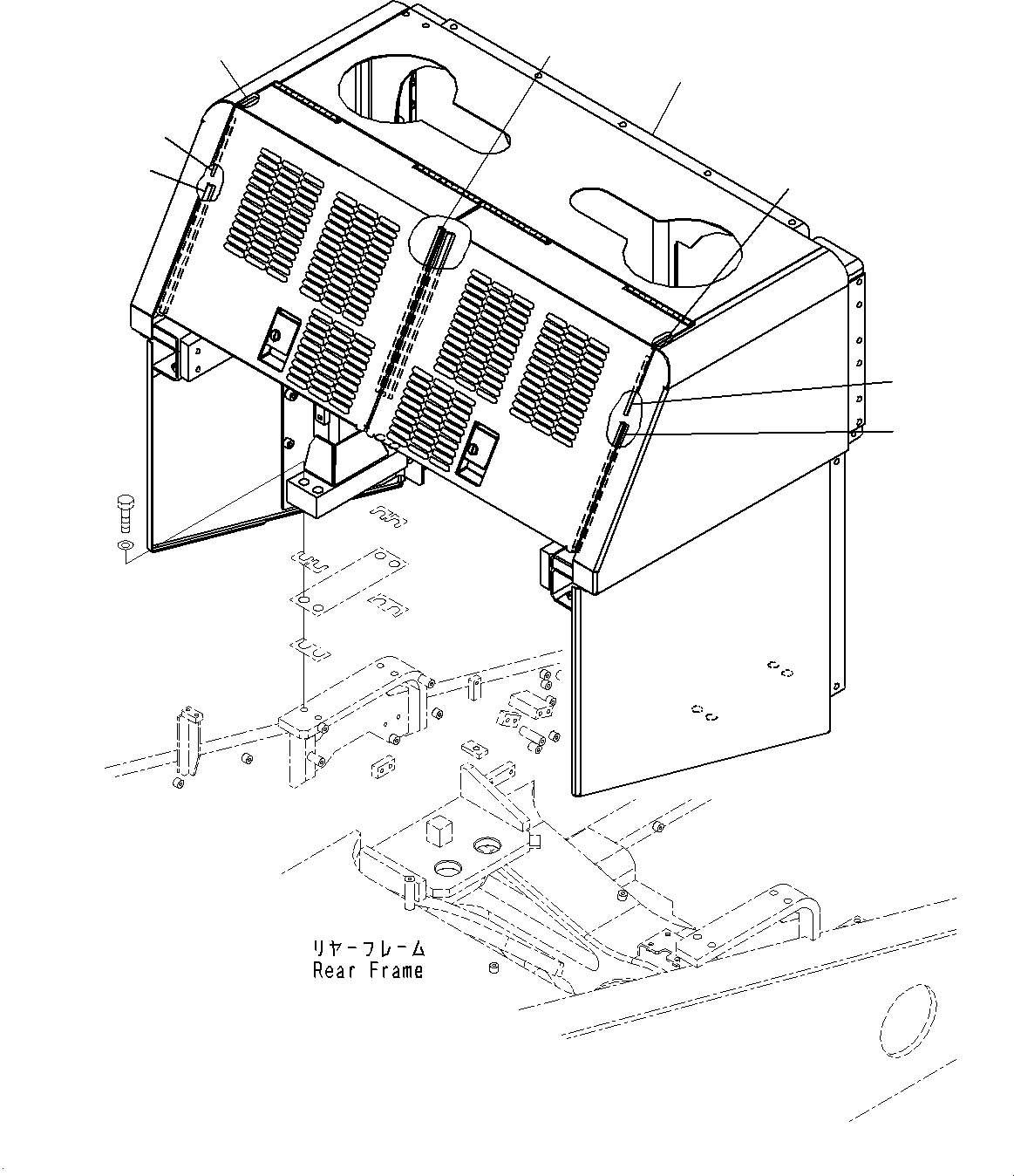 Bulkhead 427-54-27893 KOMATSU