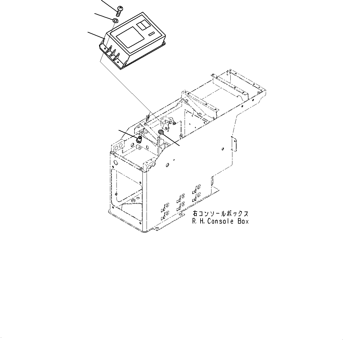 Monitor Assembly, Sub 7823-56-6001 KOMATSU