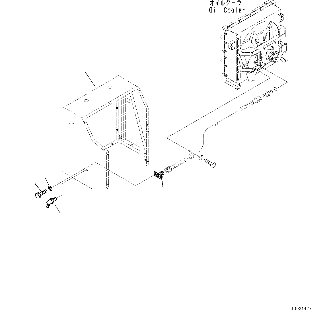Guard(Hydraulic Piping,Mounting,With Inline Filter,Mining Specification) (41F-S05-1731) KOMATSU