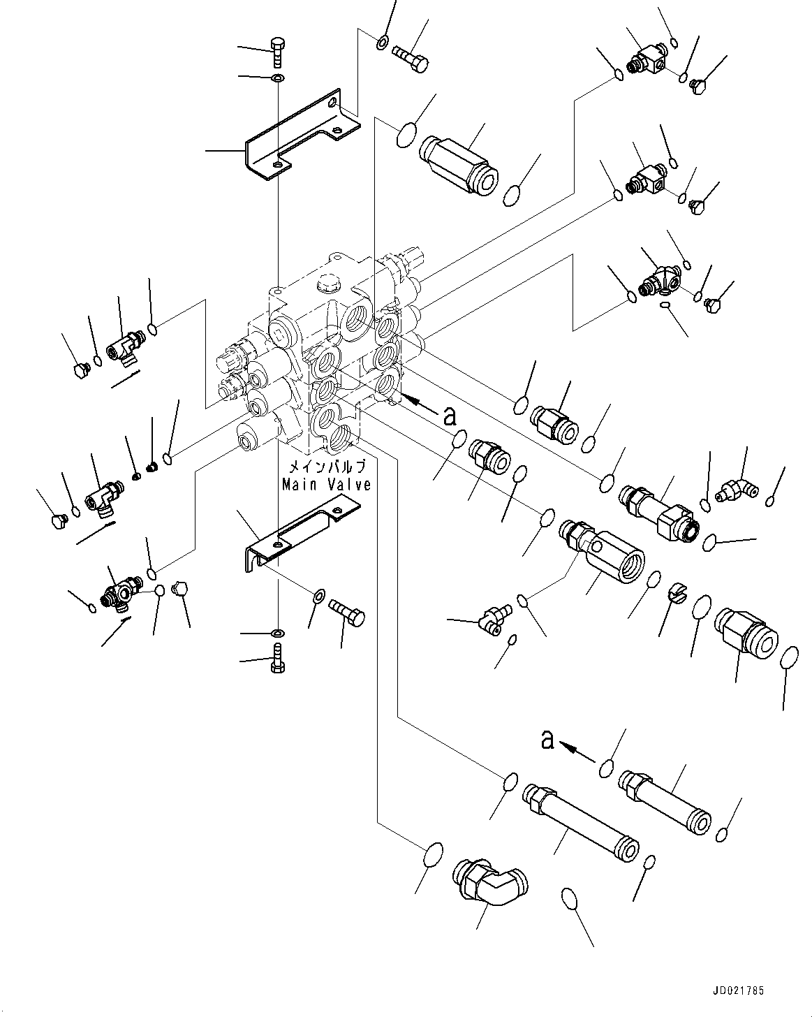 Vent 418-T90-4283 KOMATSU