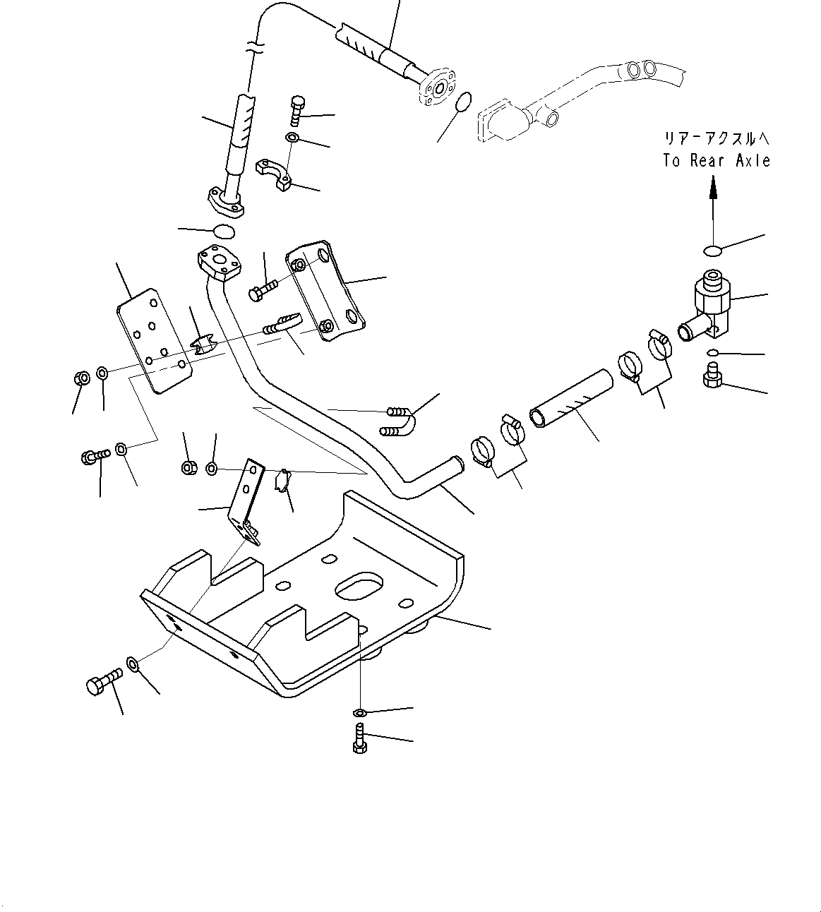 Фланец 07370-31234 KOMATSU