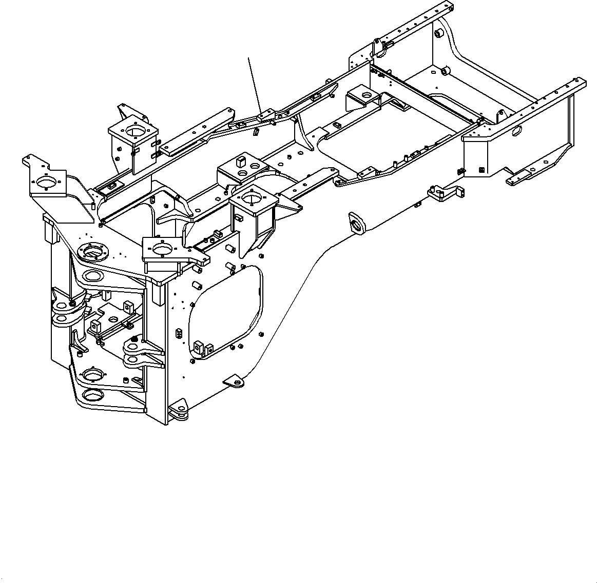 Задняя рама 425-Z13-3402 KOMATSU
