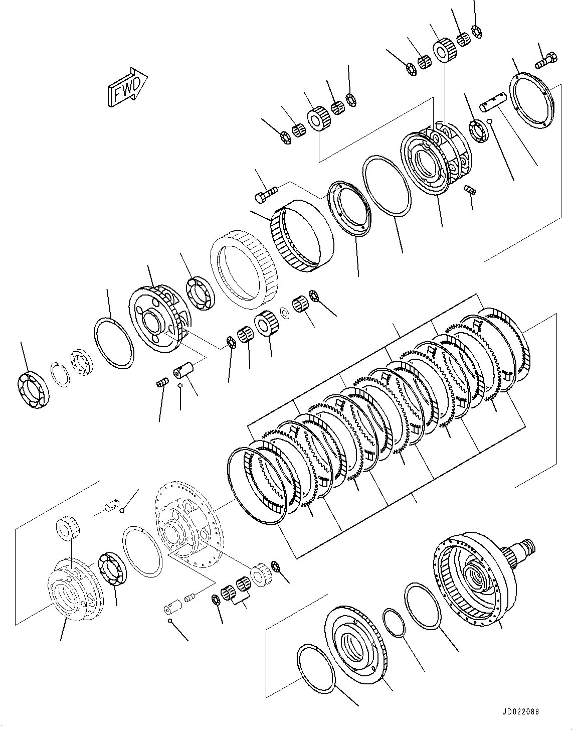 Подшипник 06030-06930 KOMATSU