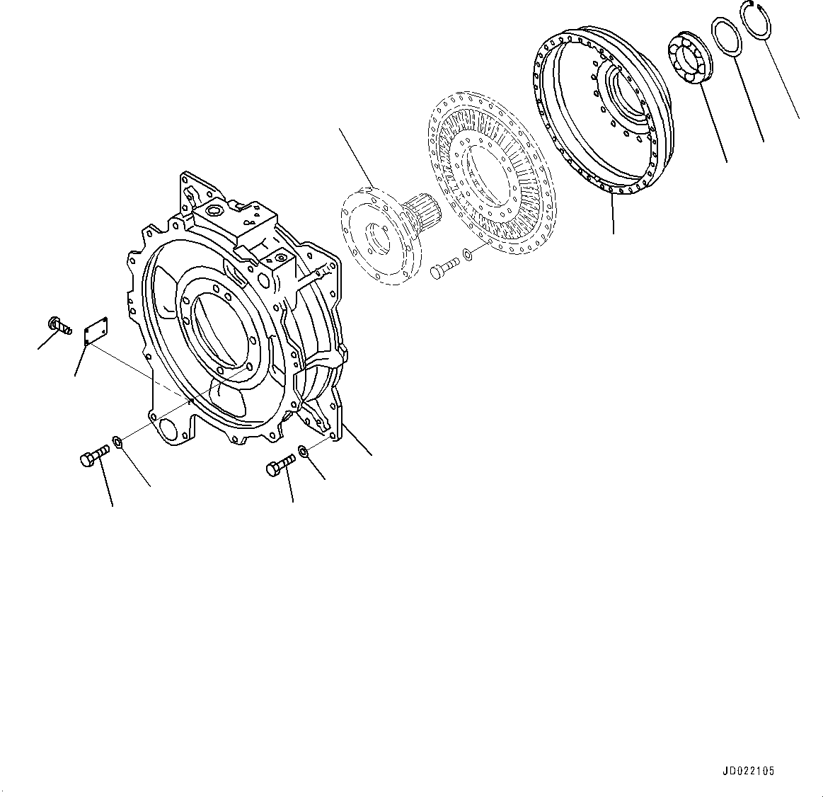 Корпус 711-56-31216 KOMATSU