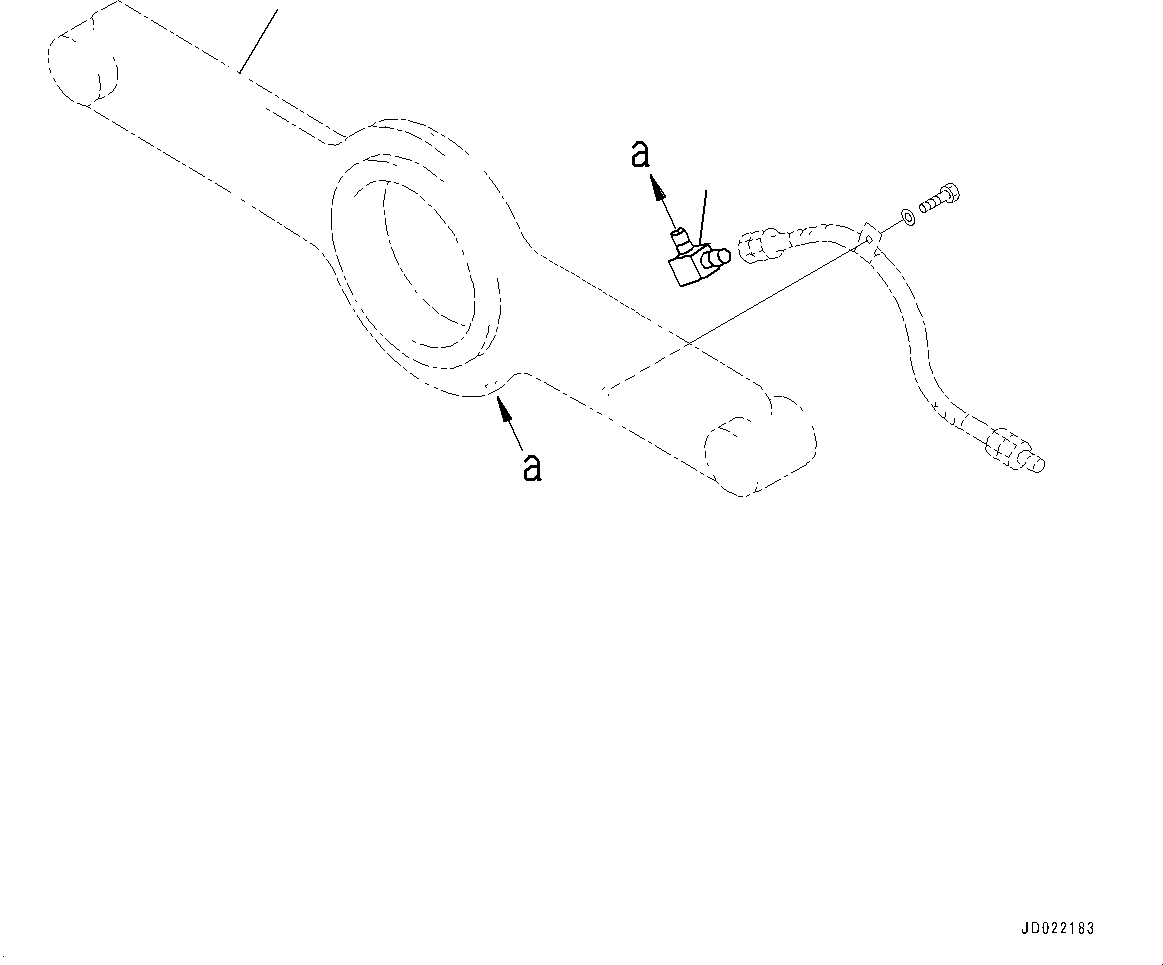 Trunnion(Torque Converter and Transmission,Transmission Mounting) (427-14-21110) KOMATSU