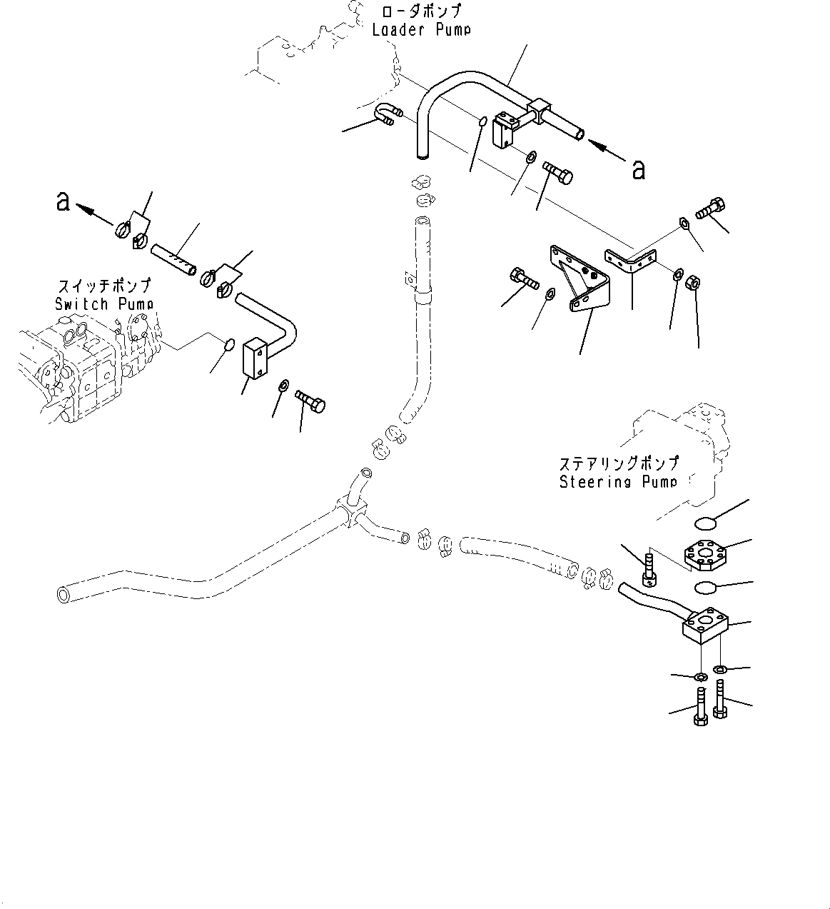 Шланг 07260-22622 KOMATSU