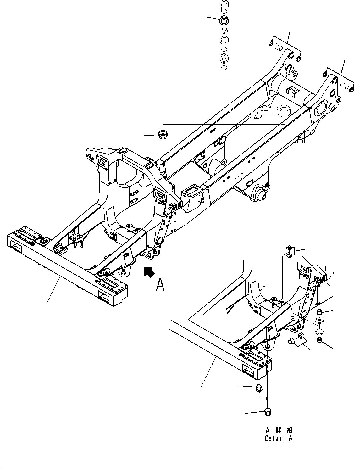 палец 569-46-62611 KOMATSU