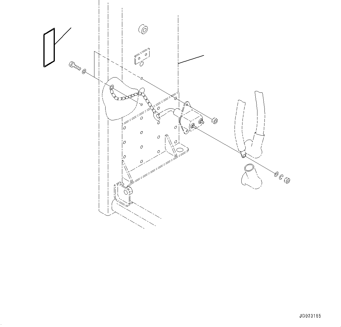 Guard(Radiator Guard,Guard) (569-54-88113) KOMATSU