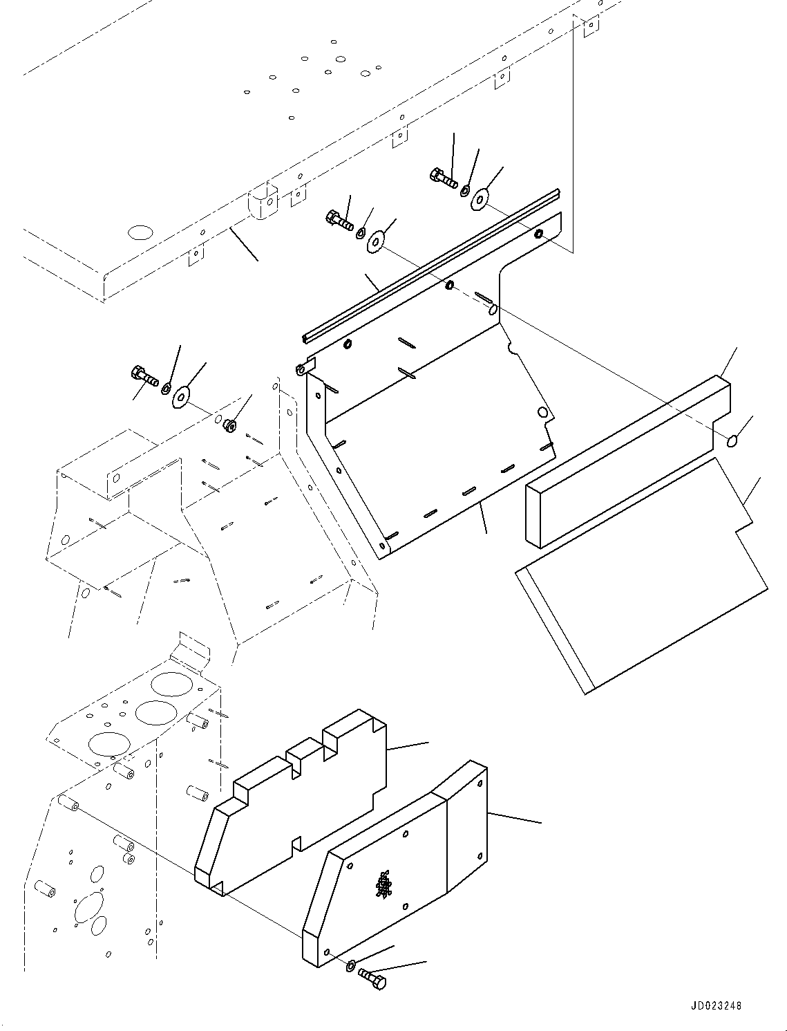 Platform(Platform Group,Platform) (566-54-8A915) KOMATSU