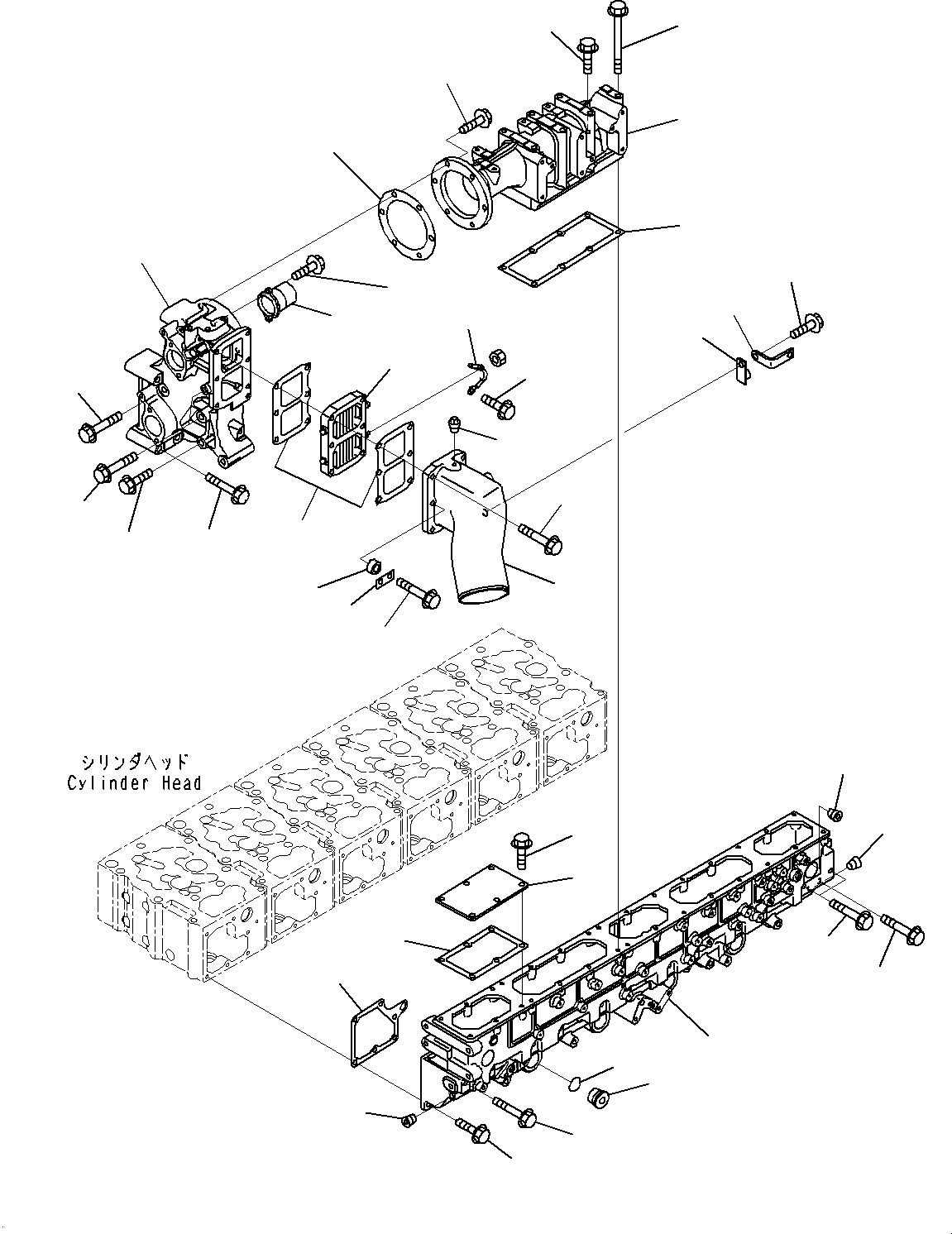 Manifold, Air Intake 6245-11-4111 KOMATSU
