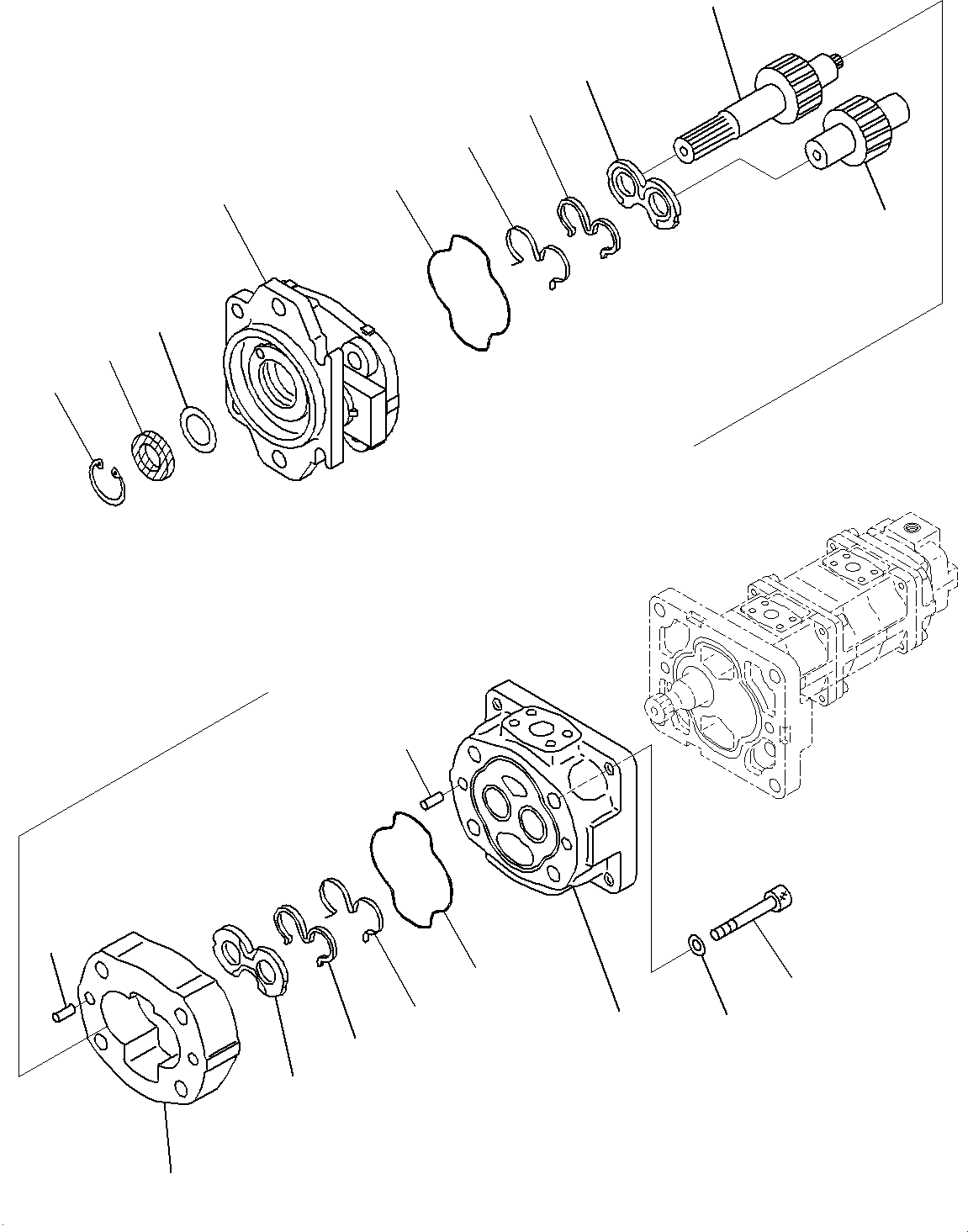 Шестерня ведущая (705-29-34140) KOMATSU