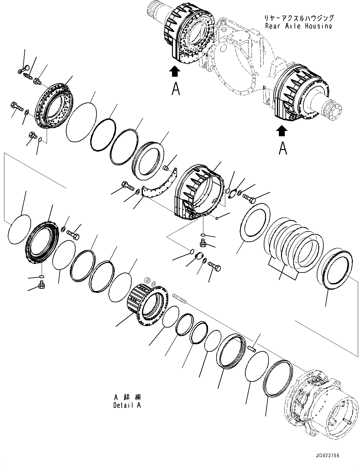 Уплотнительное кольцо круглого сечения 07000-A5380 KOMATSU