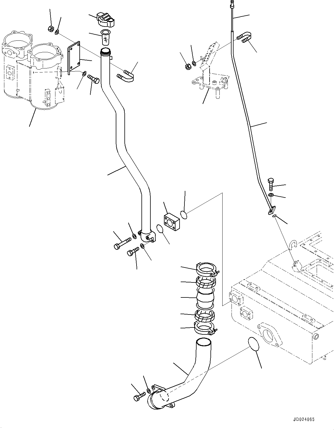 Case Assembly(Power Train,Filter) (198-49-62112) KOMATSU