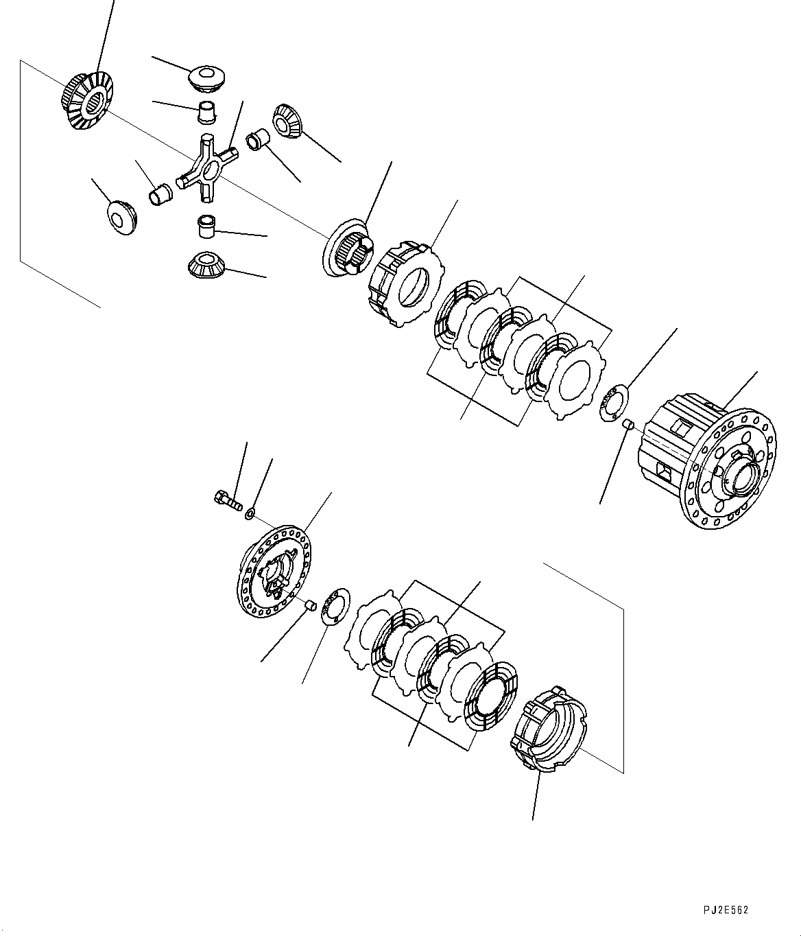 DIFFERENTIAL ASS'Y 56C-22-18101 KOMATSU