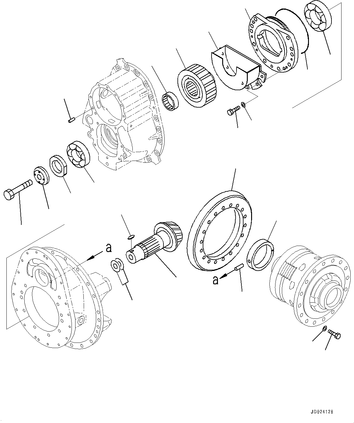 Axle Assembly, Differential,Lock Type 56C-23-20006 KOMATSU