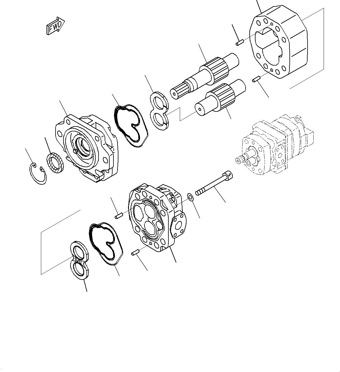Шестерня ведущая (705-94-38620) KOMATSU
