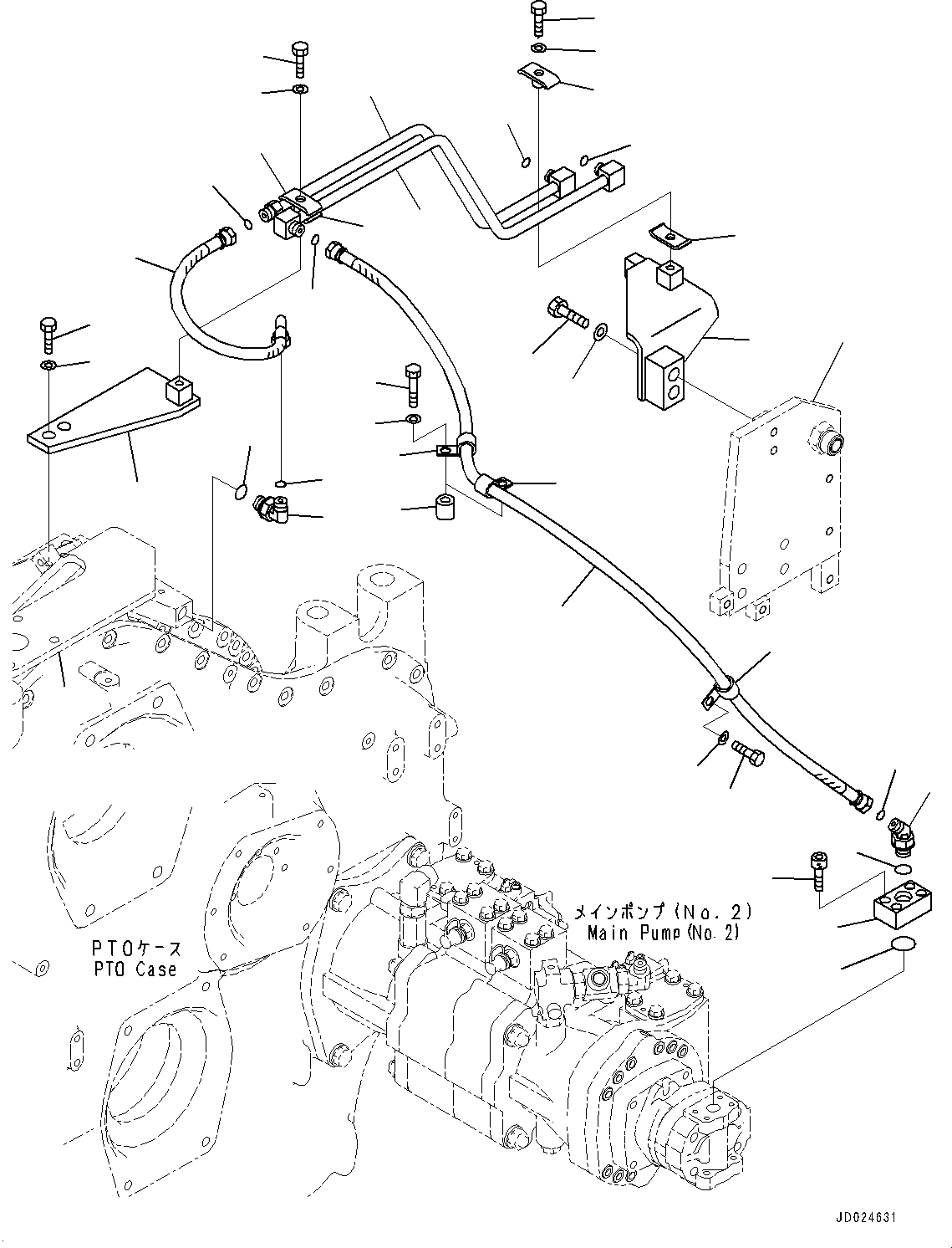 Шланг 02771-00315 KOMATSU