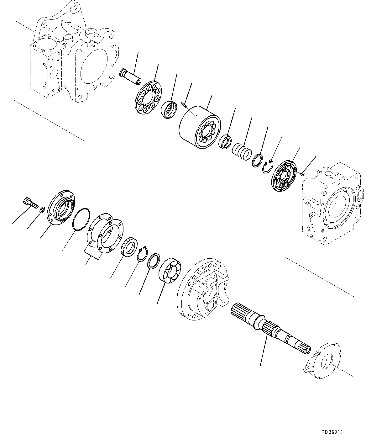 Насос в сборе 708-2L-02110 KOMATSU