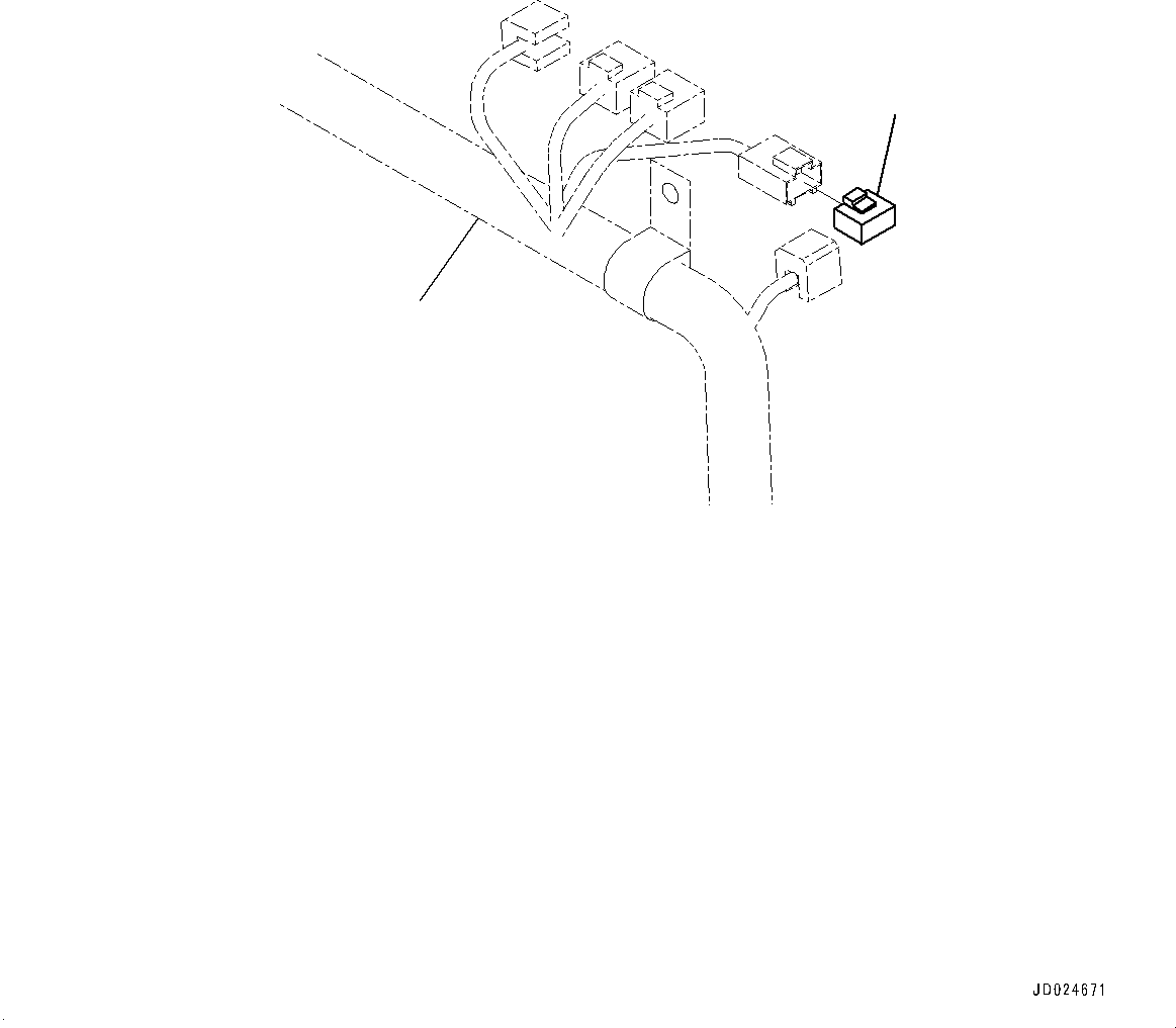 Wiring Harness(Floor Frame,Electric Parts,With Loading Shovel) (21N-06-41321) KOMATSU