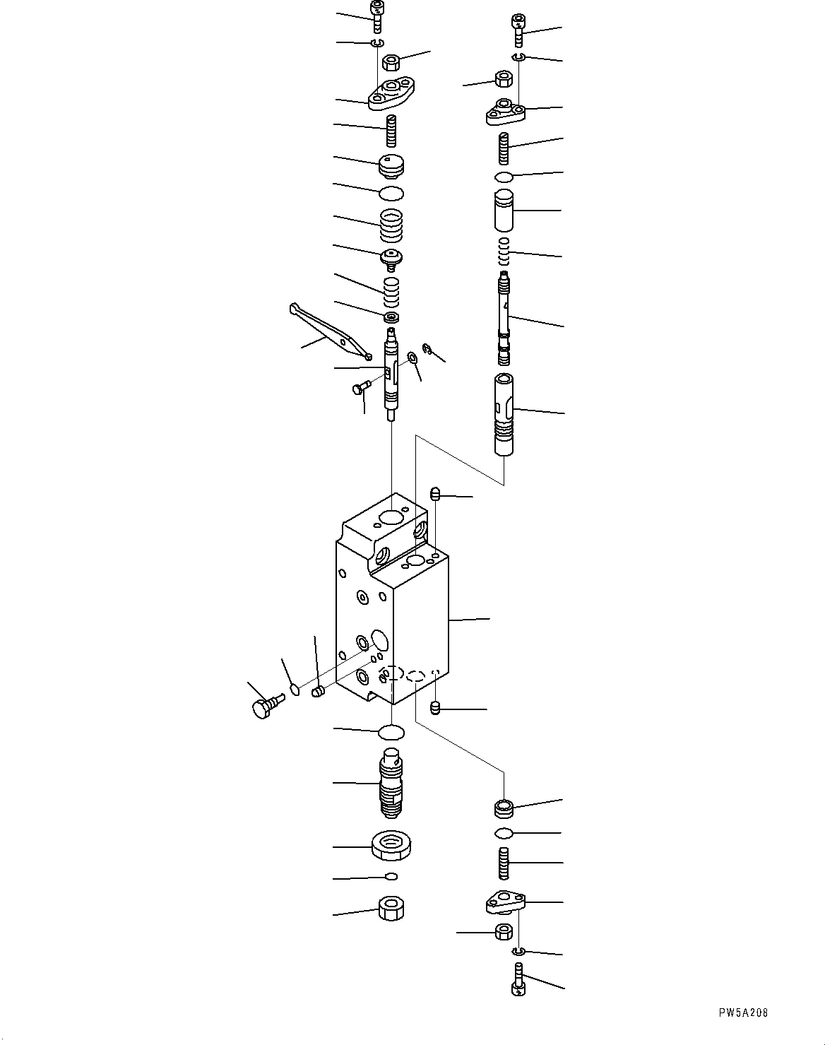 Корпус в сборе (708-2L-07640) KOMATSU